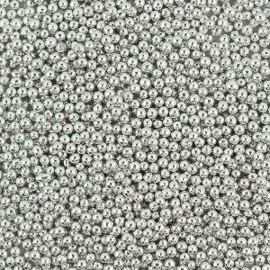 Silver Dragees #0 (3mm) 11 LB
