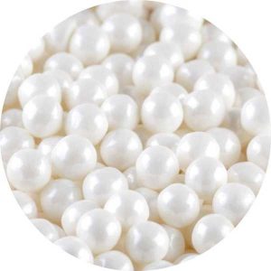 Sugar Pearls White 8mm 11 LB