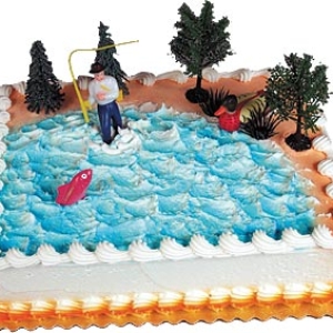 Gone Fishing Cake Kit 6 CT