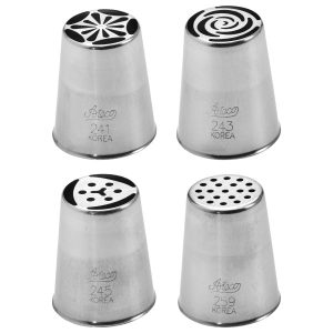 Russian Piping Decorationg Tip 4 pack
