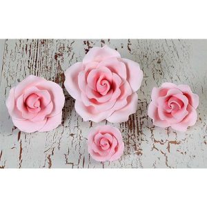 Pink Bloomed Garden Rose Mix Sizes 12 CT