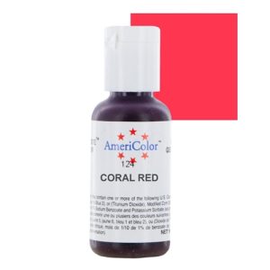 Coral Red 3/4 OZ Soft Gel Paste
