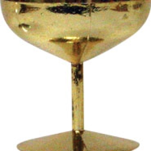 Mini Champagne Glass Gold 36 CT