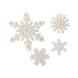 Snowflakes Royal Icing 1″ 284 CT