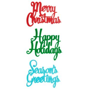 Holiday Messages Layon 4 1/8″ x 3 1/4″ 24 CT