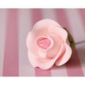 Tea Rose Pink GP Sm 1″x 1″ 35 CT