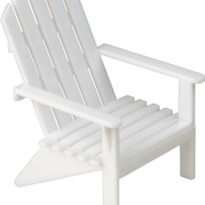 White Beach Chair Topper 3″ 24 CT