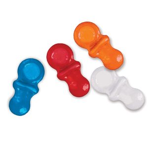 Baby Pacifiers Coated 2 LB