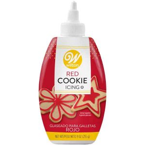 Cookie Icing in Bottle Red 9 OZ