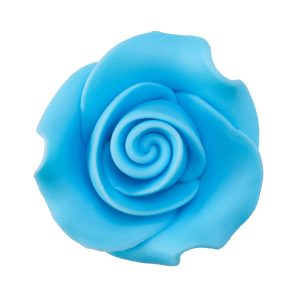 Sugarsoft Roses Light Blue 1.5″ 72 CT