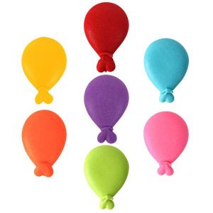 Balloons Small Royal Icing 7 colors 140 CT