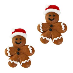 Gingerbread w/hat Royal Icing 144 CT