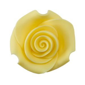 Sugarsoft Roses Yellow 1.5″ 72 CT
