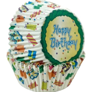Happy Birthday Bake Cups 50 CT