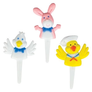 Duck Chick & Bunny 2 1/2″ 72 CT