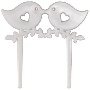 Pearlized Love Birds Layon 6 CT