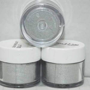 Shiny Silver FDA Luster Dust 4 OZ