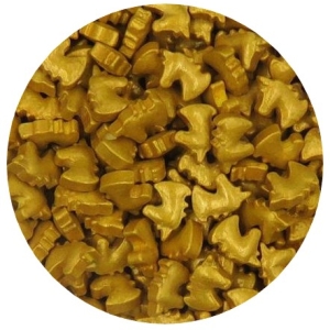 Unicorn Head Gold Sprinkles 5 LB