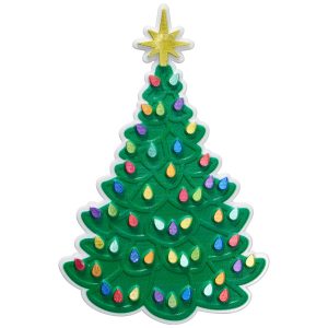 Christmas Tree  Layon 4.95″ x 3.1″ 12 CT