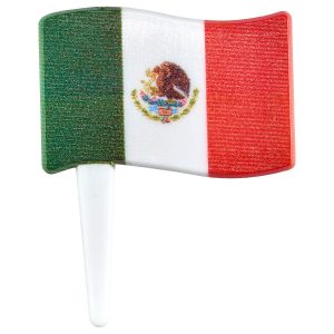 Mexican Flag DecoPics 72 CT