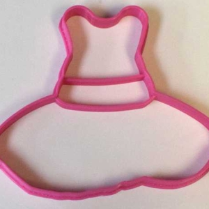 Minnie Mouse Dress Cookie Cutter