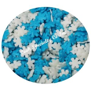 Blue & White Snowflakes Quins 10 LB