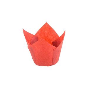 Red Tulip Cup 2″ Base 1 5/8″ to 2 3/4″ 200 CT
