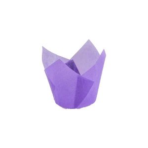 Purple Tulip Cup 2″ Base 1 5/8″ to 2 3/4” 200 CT