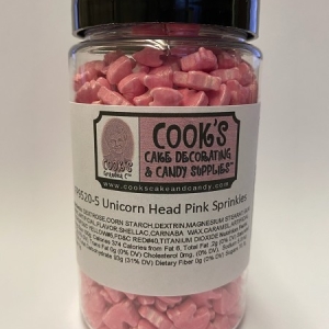 Unicorn Head Pink Sprinkles 5 OZ