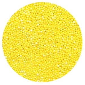 Yellow Mini Pearl Beads 1 LB