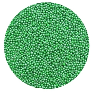 Green Mini Pearl Beads 1 LB