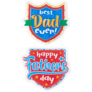Father’s Day Hero Assortment POP TOPS 4 1/2″ x 4 1/2″ 12 CT