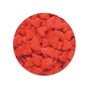 Heart Red Quins 1/4″ 4 OZ