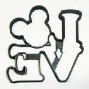 Mickey Love Cookie Cutter