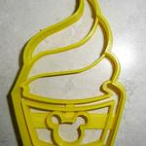 Mickey Mouse Pineapple Whip Cookie Cutter