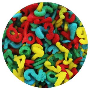 Number Shapes Confetti 4 OZ