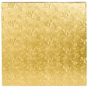 10″ Gold SQUARE DBWL 24 CT