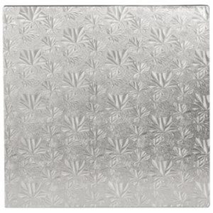 10″ Silver SQUARE DBWL 24 CT