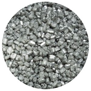 Silver Metallic Rocks 5 LB