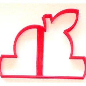 Apple with Blank Banner Cookie Cutter