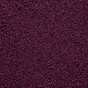 Dark Purple Nonpareil Beads 5 OZ