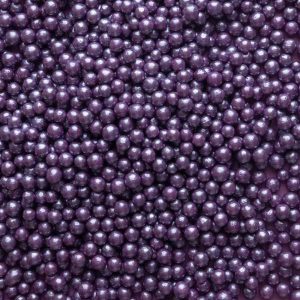 Purple Pearl Beads 6 OZ