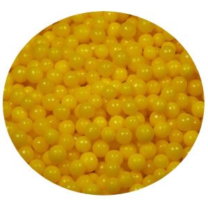Yellow (Sunflower) Beads (4 MM) 5 LB