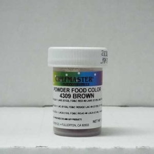 Dry Powder Candy Color Brown 3 GR