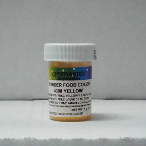 Dry Powder Candy Color Yellow 3 GR