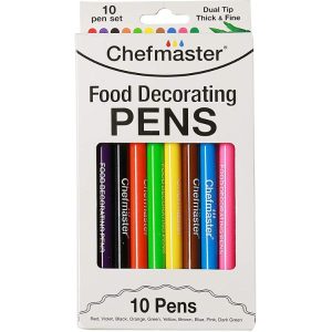 Edible Ink Decorating Pens Colors 10 CT