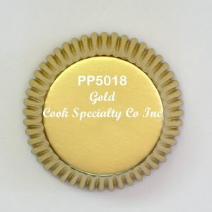 Gold Mini Foil Cup 1 1/4″ Base