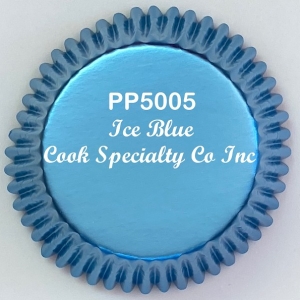 Ice Blue Mini Foil Cup 1 1/4″ B  500 CT