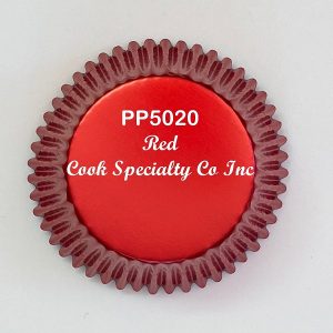 Red Mini Foil Cup 1 1/4″ B  500 CT