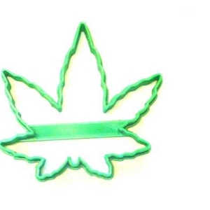 Cannabis Marijuana Leaf Cookie Cutter
